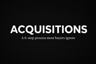 Acquistions 6 steps